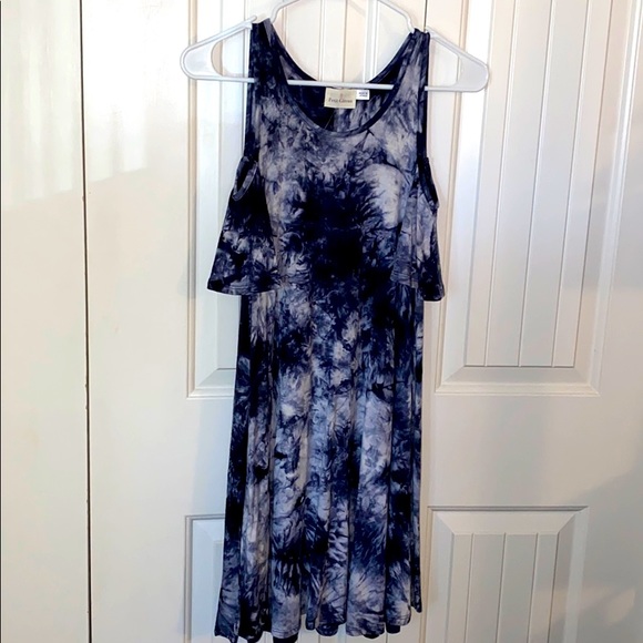 Tiedye Blue Dress (NWT) - Picture 1 of 3